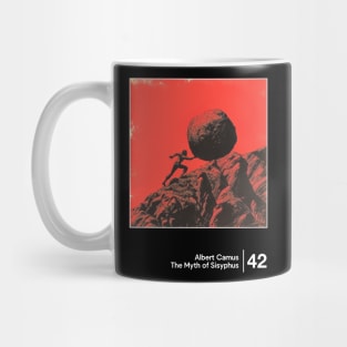 The Myth of Sisyphus - Minimal Style Graphic Artwork Mug